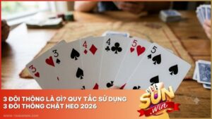 3 Đôi Thông Là Gì? Quy Tắc Sử Dụng 3 Đôi Thông Chặt Heo 2026