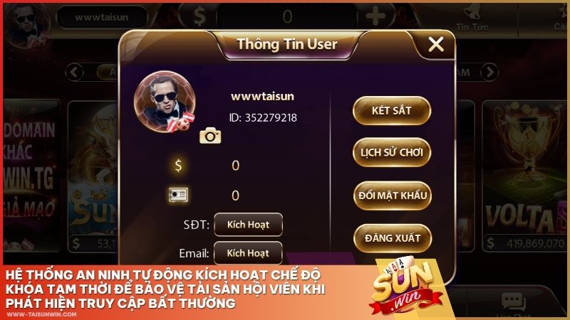 Hệ thống an ninh tự động kích hoạt chế độ khóa tạm thời để bảo vệ tài sản hội viên khi phát hiện truy cập bất thường