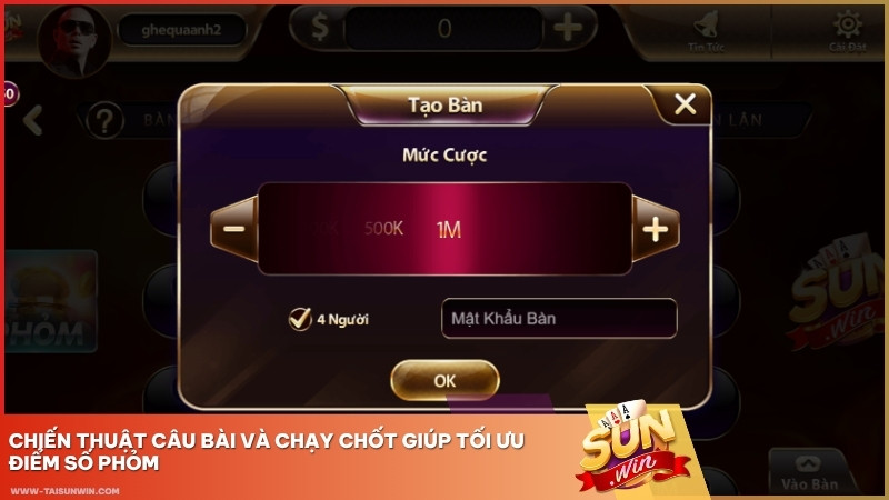 Chiến thuật câu bài và chạy chốt giúp tối ưu điểm số Phỏm