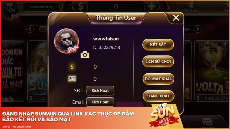 Đăng nhập Sunwin qua link xác thực để đảm bảo kết nối và bảo mật.