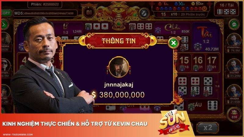 Kinh nghiệm thực chiến & hỗ trợ từ Kevin Chau