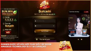 Sunwin được sở hữu hợp pháp bởi tập đoàn Amadeus Technology B.V tại Curaçao
